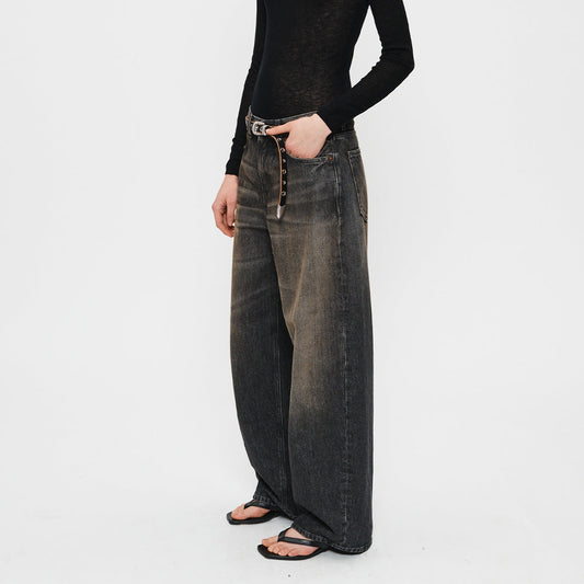 6397 - Jeans Roomy - Gris Rusted